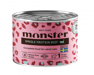 Monster Cat Adult Single Protein Beef 200g 