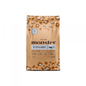 Monster Cat Grain Free Sterilized Turkey/Chicken 2kg