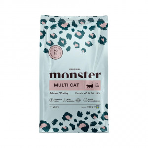 Monster Cat Original Multicat Salmon/Poultry 2kg