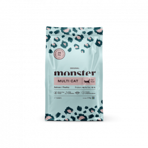 Monster Cat Original Multicat Salmon/Poultry 2kg