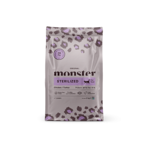 Monster Cat Original Strerilized Chicken/Turkey 2kg