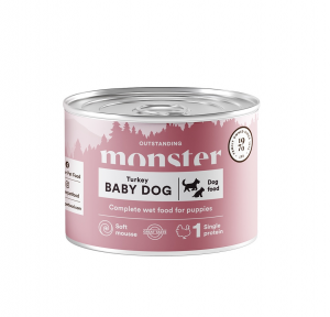 Monster Dog Baby Mousse 190g