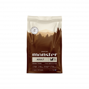 Monster Dog Grain Free Adult Chicken/Turkey 2kg