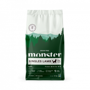Monster Dog Grain Free Singles Lamb 12kg