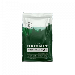 Monster Dog Grain Free Singles Lamb 2kg