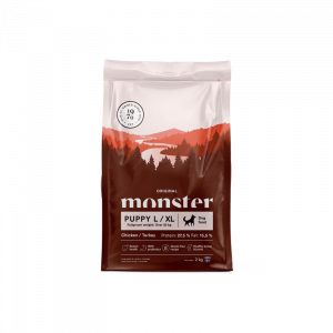 Monster Dog Original Puppy L/XL Chick/Turkey 2kg