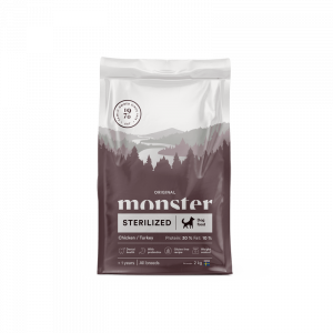 Monster Dog Original Sterilized Chicken/Turkey 2kg