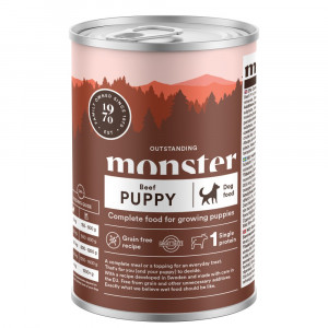 Monster Dog Puppy Beef Burk 6x400g