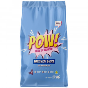 POW! Dog Adult White Fish12kg