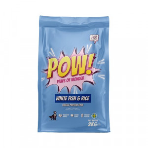 POW! Dog Adult White Fish 2kg