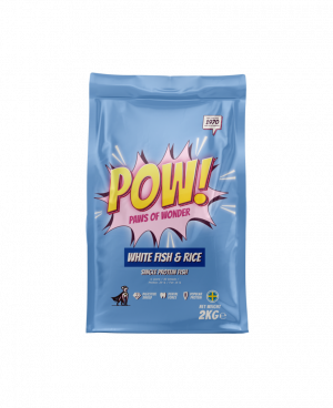 POW! Dog Adult White Fish 2kg