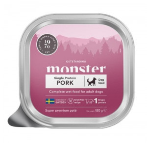 Monster Dog Pork Pate tray 150g 