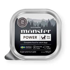 Monster Dog Power Chicken Pate Tray 12x150g
