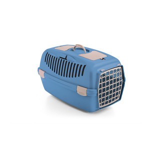 STEFANPLAST Transportē&scaron;anas konteineris   "Gulliver 2 with plastic door" gai&scaron;i zils