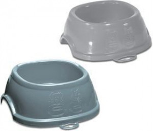 STEFANPLAST "Break 1" bļoda pelēks/zils 0,4 l