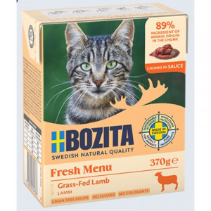 Bozita Fresh Menu Grass-Fed Lamb Sauce 370g x6