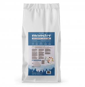 Monster Dog Original Puppy Sensitive White Fish 17kg