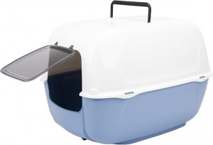 Ferplast Home Prima Sky blue kaķu tualete, 39.5x52.5xh38cm
