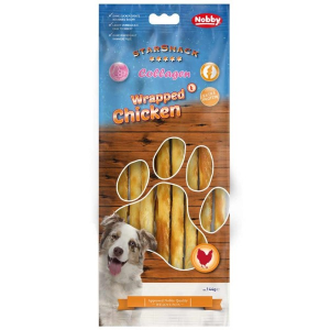 Nobby StarSnack BBQ Wrapped Chicken COLLAGEN 144g