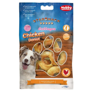 Nobby StarSnack StarSnack BBQ Chicken Donut COLLAGEN 110g