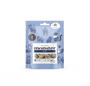 Monster Cat Soft treats Bites Fish 50g