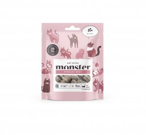 Monster Cat Soft treats Bites Singles Beef 50g