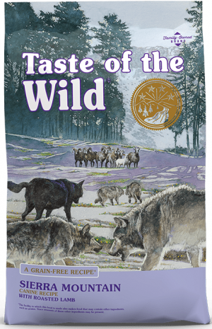 TOW Taste Of The Wild Sierra Mountain Canine Dog Formula 12.2kg Cena norādīta par 1 gb. un ir spēkā pasūtot 2 gb.