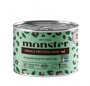 Monster Cat Adult Single Protein Lamb 200g