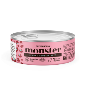 Monster Cat Kitten Chicken Burk 100g
