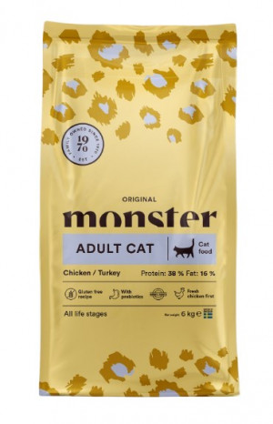 Monster Cat Original Adult Chicken&Turkey 6kg