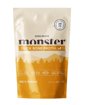 Monster Dog Bone Broth Duck 100ml