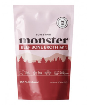 Monster Dog Bone Broth Beef 100ml
