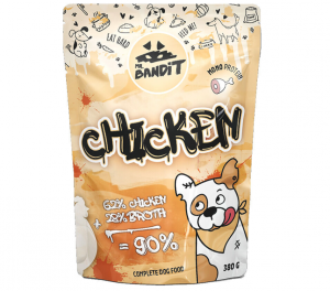MR.BANDIT konservi suņiem ar vistu un buljonu 380g N6/0189