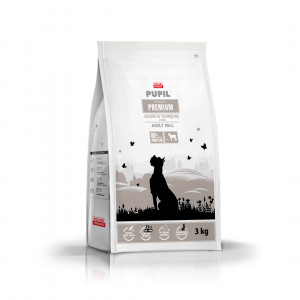 PUPIL Premium Dog adult M&L lamb&rice 3kg
