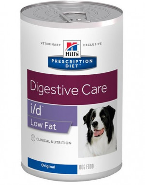 HILLS PD I/D LF Hill's Prescription Diet Low Fat Canine 360g 4+1 dāvana