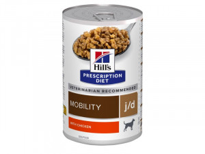 HILLS PD J/D Hill's Prescription Diet Mobility ar vistu 370g 4+1 dāvana