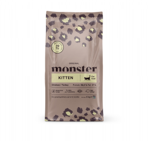 Monster Cat Original Kitten Chicken&Turkey 6kg