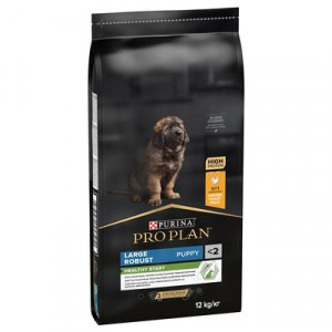 PRO PLAN Puppy Large Robust - sausā barība lielo &scaron;ķirņu kucēniem ar masīvu ķermeni 12kg