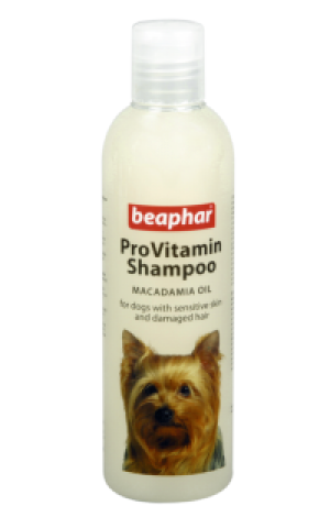 Beaphar Pro Vitamin Shampoo Macadamia Dog - šampūns suņiem ar bojātu apmatojumu 250ml