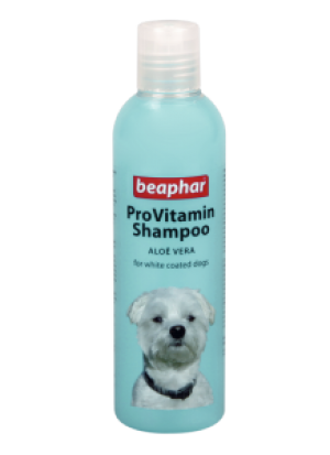 Beaphar Pro Vitamin Shampoo White/Blue - šampūns suņiem ar gaišu apmatojumu 250ml