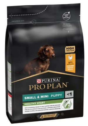 PRO PLAN Puppy Small & Mini - sausā barība mazo &scaron;ķirņu kucēniem 3kg