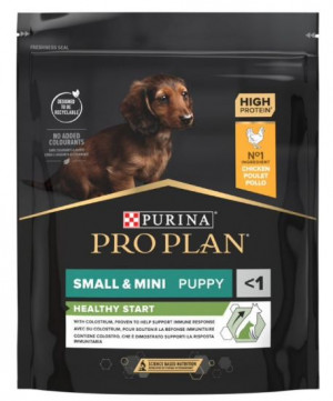 PRO PLAN Puppy Small & Mini - sausā barība mazo &scaron;ķirņu kucēniem 700g