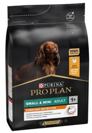 PRO PLAN Adult Small & Mini - sausā barība mazo un mini &scaron;ķirņu suņiem 3kg