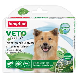 Beaphar Veto pure Spot on 3 gab x 2ml