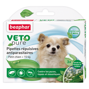 Beaphar Veto Pure Spot on 3 gab x 2ml