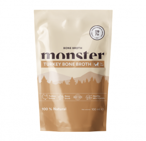Monster Dog Bone Broth Turkey 100ml