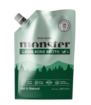 Monster Dog Bone Broth Lamb 350ml