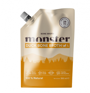 Monster Dog Bone Broth Duck 350ml