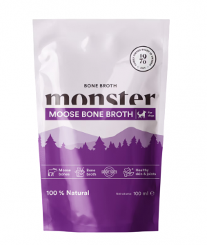 Monster Dog Bone Broth Moose 100ml