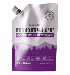Monster Dog Bone Broth Moose 350ml